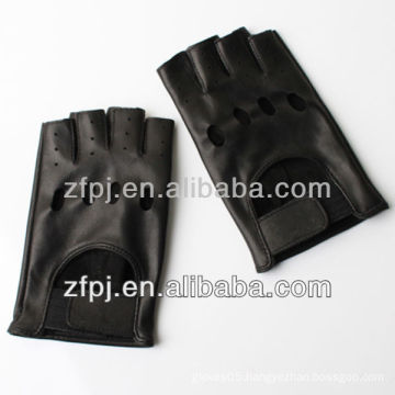 New Fashion fingerless Leather Gloves for gentleman